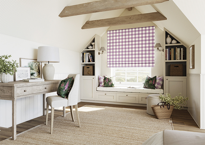 Gingham, Dusting - Twist&Fit Roman Blind - Image 7